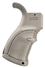 F.A.B. Defense AGR-43 Rubberized AR-15 Pistol Grip in FDE is made of polymer composite
